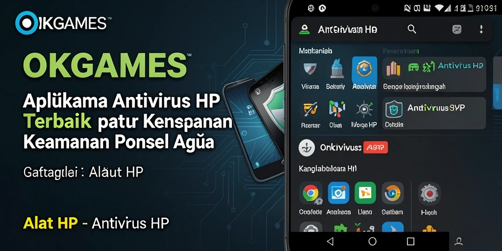 Antarmuka pengguna OKGAMES yang intuitif dan mudah diakses.